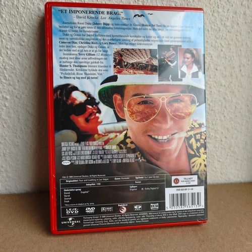 Fear and Loathing in Las Vegas DVD