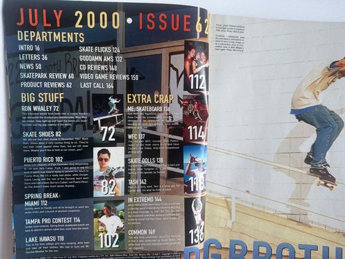 Big Brother Skateboard mag Juli 2000 (#62)