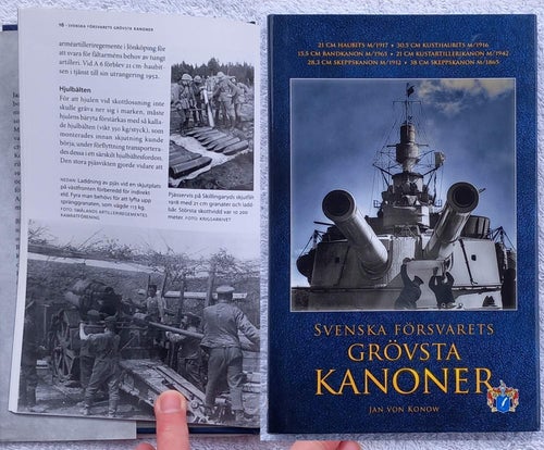 Svenska försvarets grövsta kanoner