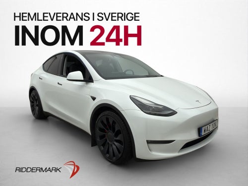 Tesla Model Y Performance 534hk Pano Värmepump Kamera Drag