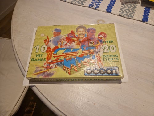 Game Set & Match Big Box till Commodore 64 / C64 - Ocean Retro