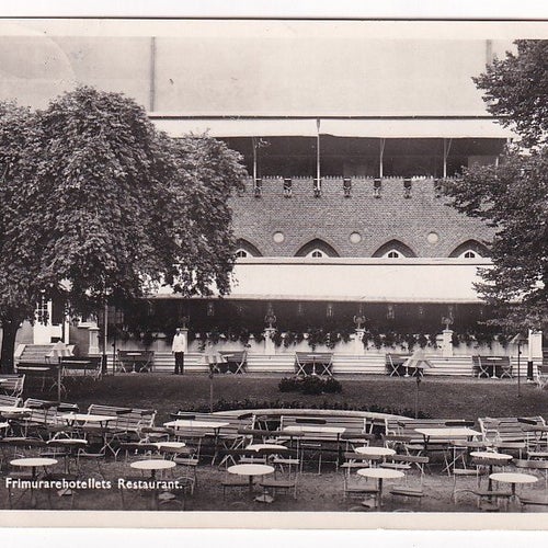 Linköping. Frimurarehotellets Restaurant.