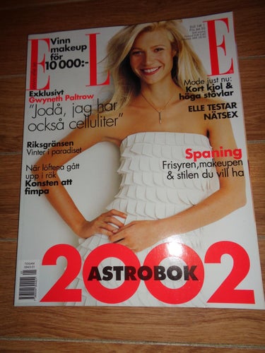 Elle nr 1 Jan 2002 Gwyneth Paltrow, Helena af Sandeberg