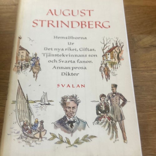 August Strindberg - Ur Hemöborna, Det nya riket, Giftas, Tjänstekvinnans son
