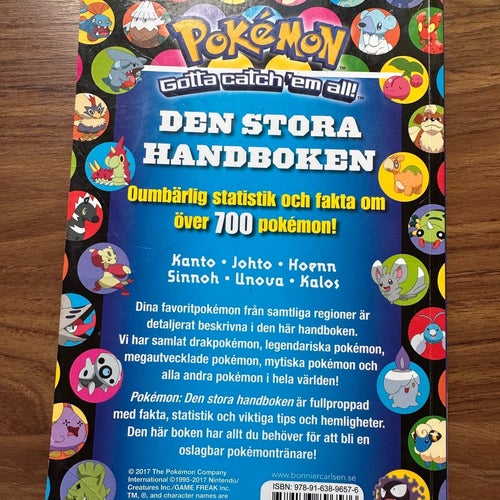Pokémon: Den Stora Handboken, Bonnier Carlsen