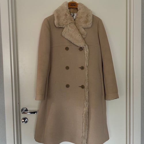 Vintage beige kappa pälskant