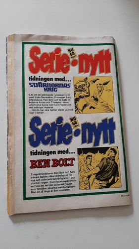 BUSTER NR 10 / 1981 I LÄST SKICK