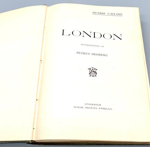 London av Henrik Cavling