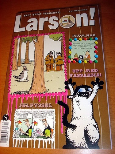 LARSON (svensk) NY OLÄST Nr 12 2007 !!!