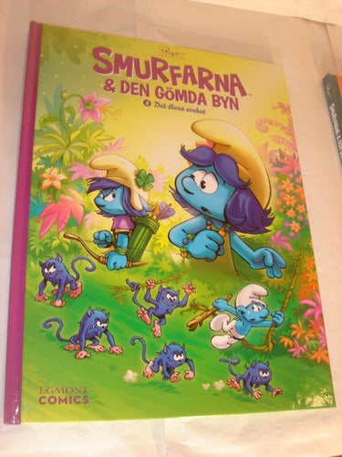 Smurfarna & den gömda byn 2 INBUNDET ALBUM NYTT OLÄST