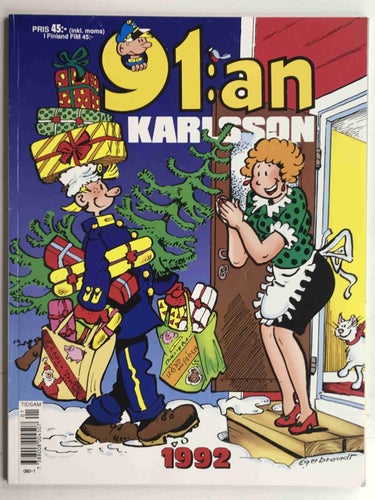 91:an Karlsson Julalbum 1992: VF-NM