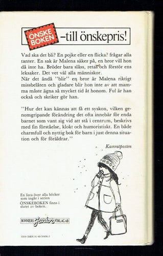 Malenas nya bror - Marita Lindquist