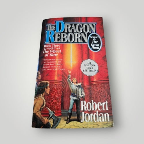 The wheel of time The Dragon Reborn av Robert Jordan, 1991 book three