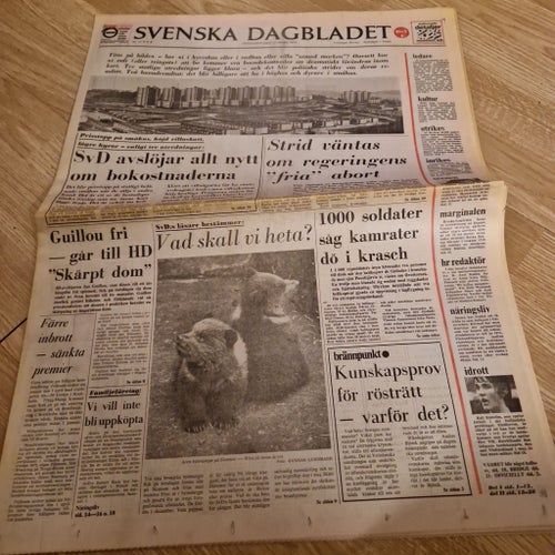 Svenska Dagbladet 15 Mars 1974