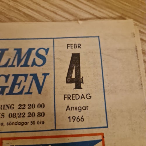 Stockholms-Tidningen från 4 februari 1966