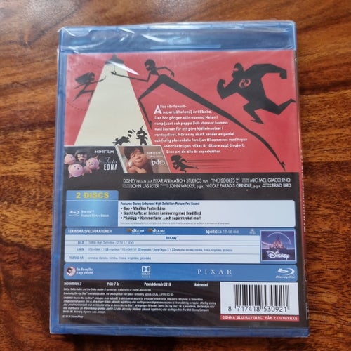 Superhjältarna 2 - Blu-ray