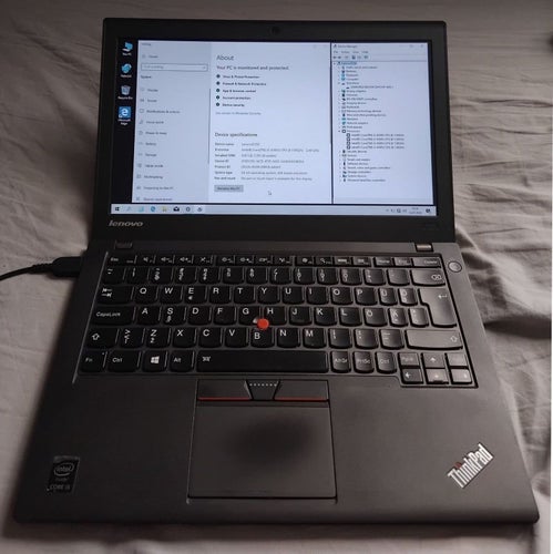 Lenovo x250 12.5" 128GB SSD + laddare 45W
