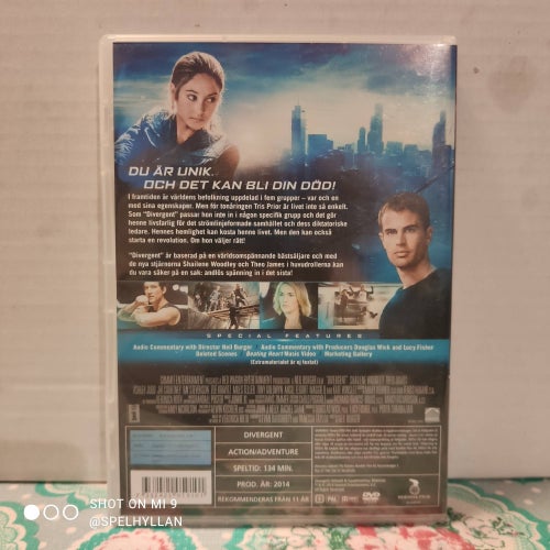 Divergent 2014 *Kate Winslet* - DVD
