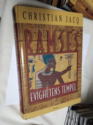 Ramses Evighetens tempel av Christian Jacq, bok. Very Good
