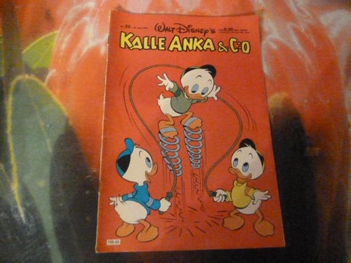 KALLE ANKA & CO, NR 22-1981, TIDNING