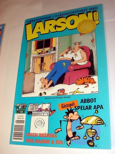 LARSON (svensk) NY OLÄST Nr 6 1998 !!!