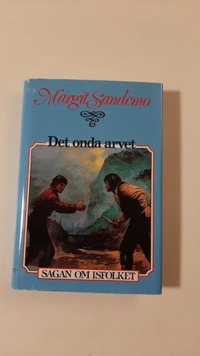 SAGAN OM ISFOLKET 6 DET ONDA ARVET INB M.OMSLAG MARGIT SANDEMO I FINT SKICK
