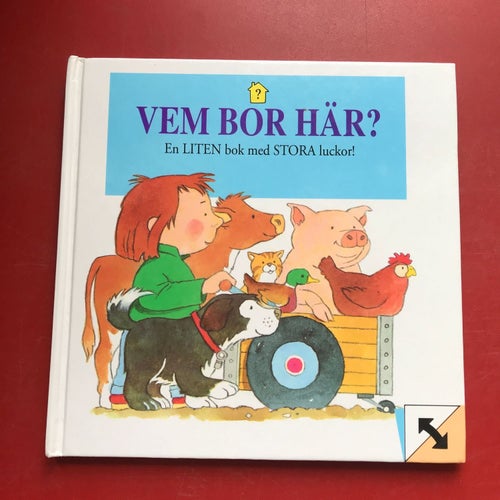 VEM BOR HÄR? + VEM ÄR HUNGRIG? En liten bok med stora luckor