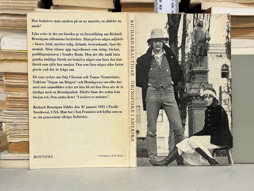 Öringfiske i Amerika av Richard Brautigans. Bok. Very good plus