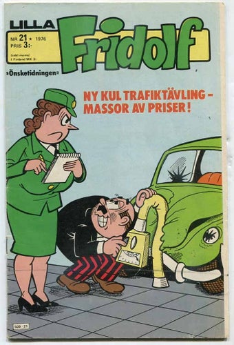 Lilla Fridolf 1976 nr 21 Hagbard Handfaste Knasen Flax