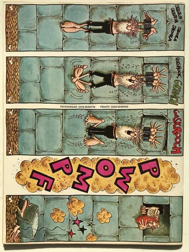 MAD - 1982:1 FN-VF med lös seriebilaga