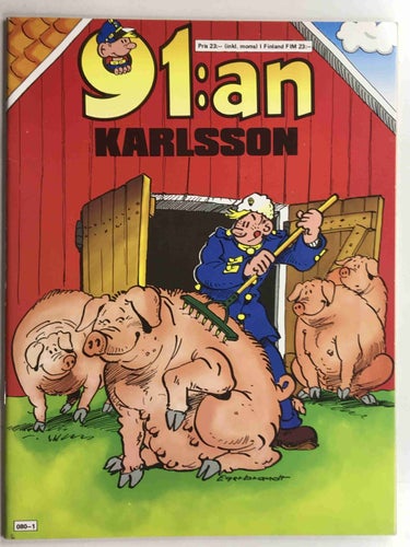91:an Karlsson Julalbum 1988: VF-NM