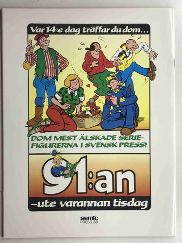 91:an Karlsson Julalbum 1988: VF-NM