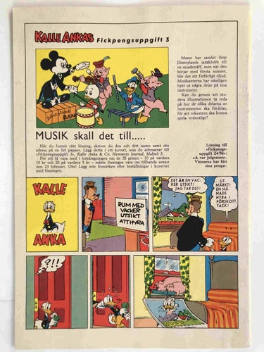 Kalle Anka - 1959:3 VG-FN