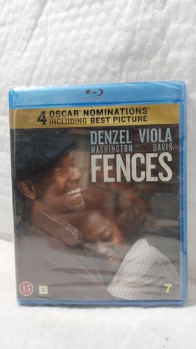 Fences Blu-Ray Oöppnad & Inplastad