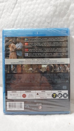 Fences Blu-Ray Oöppnad & Inplastad