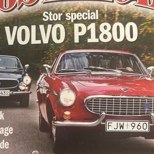 Volvo P1800 stor artikel i Nostalgia