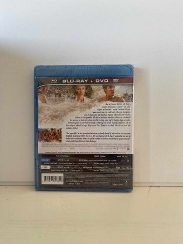 The Impossible Blu ray Inplastad