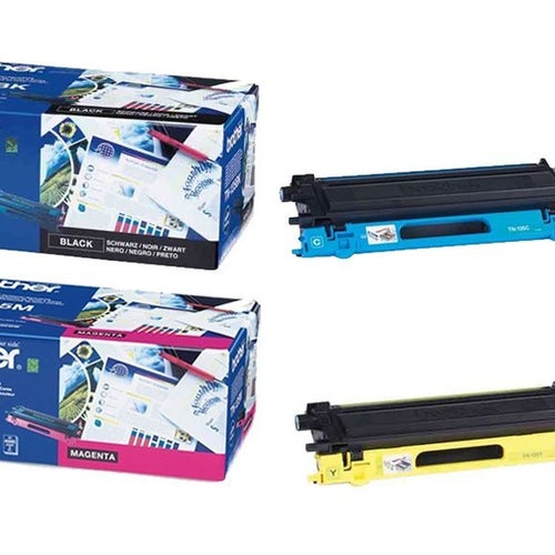 NY! Brother TN-135 Tonerpaket 4-pack (Svart, Cyan, Magenta, Gul) ink moms