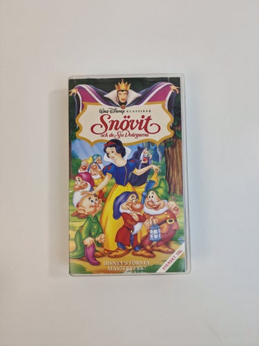 Snövit och de Sju Dvärgarna VHS