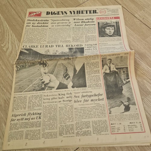 Dagens Nyheter 6 Juli 1966