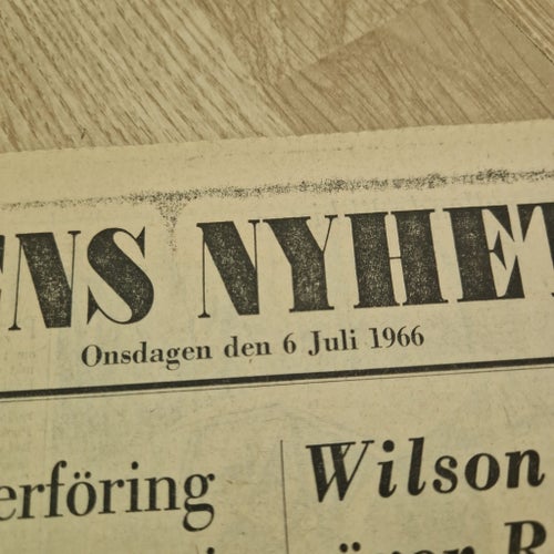 Dagens Nyheter 6 Juli 1966