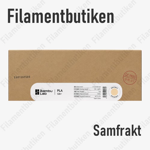 Bambu Lab PLA Filament Silk+ Champagne (13404)