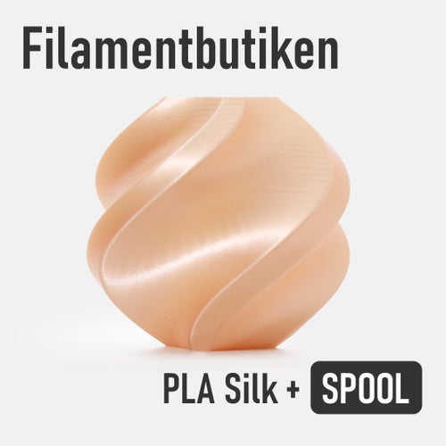 Bambu Lab PLA Filament Silk+ Champagne (13404)