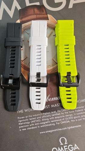 Armband för Garmin klockor 22 mm QuickFit 3 färg