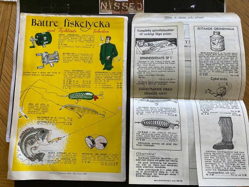 Bröderna Tysklind AB 1954-54 Fiske, sport och fritid .82 sidor