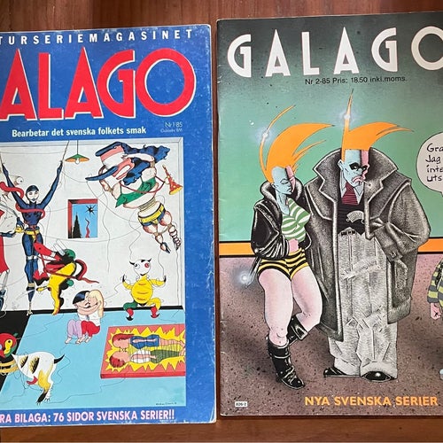 Galago 1985 komplett årgång