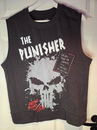 Marvel, The Punisher Logo och Print tank top