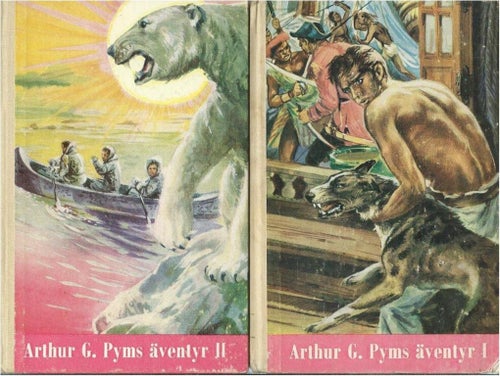 ARTHUR G.PYMS ÄVENTYR -2 BÖCKER NU NR 46 +47 ( HÅRD PÄRM )