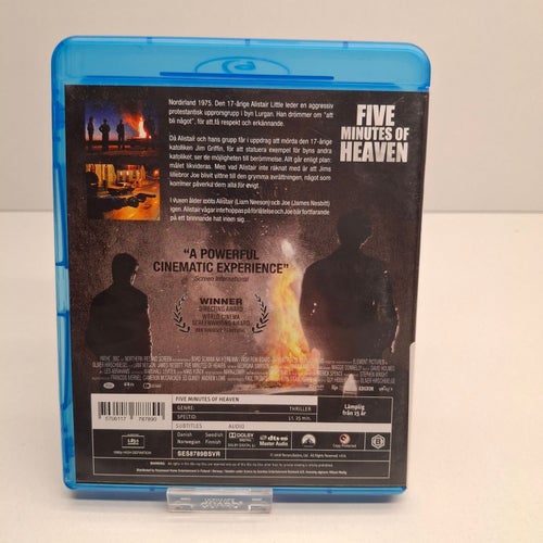 Five minutes of heaven - Liam Neeson - Blu-ray film, Svensk text, Fint skick