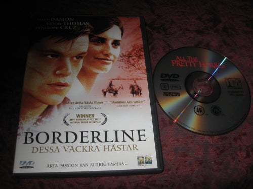 BORDERLINE - DESSA VACKRA HÄSTAR (MATT DAMON,HENRY THOMAS,PENELOPE CRUZ) DVD